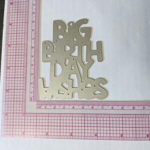 Big Birthday Wishes Cutting Die